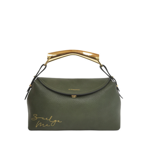 Borsa a mano Denise colore verde militare