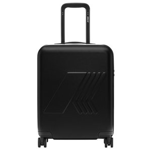 Borsa trolley unisex in policarbonato nero