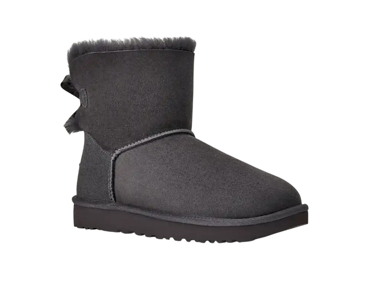 Stivali UGG da donna mini bailey bow II obsidian