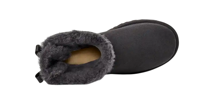 Stivali UGG da donna mini bailey bow II obsidian