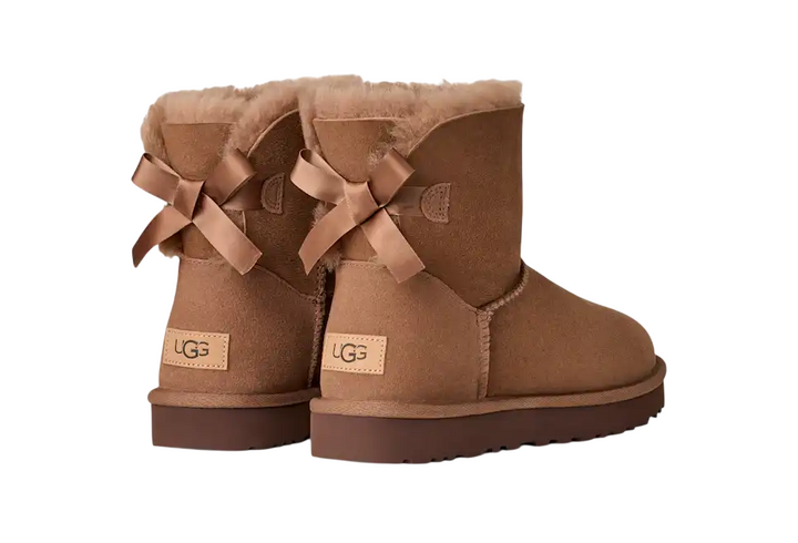 Stivali UGG da donna mini bailey bow II rocky oak