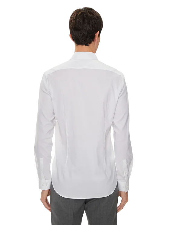 Camicia stretch collar structure