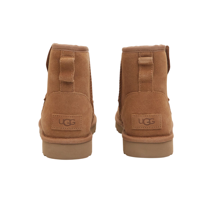 Stivali UGG da donna classic mini bailey zip chestnut