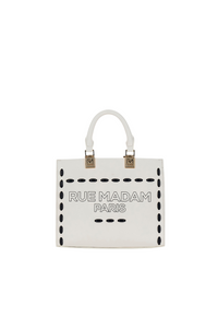 Borsa da donna Iconique spring mini tote off white