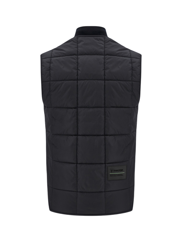 Gilet imbottito da uomo nero