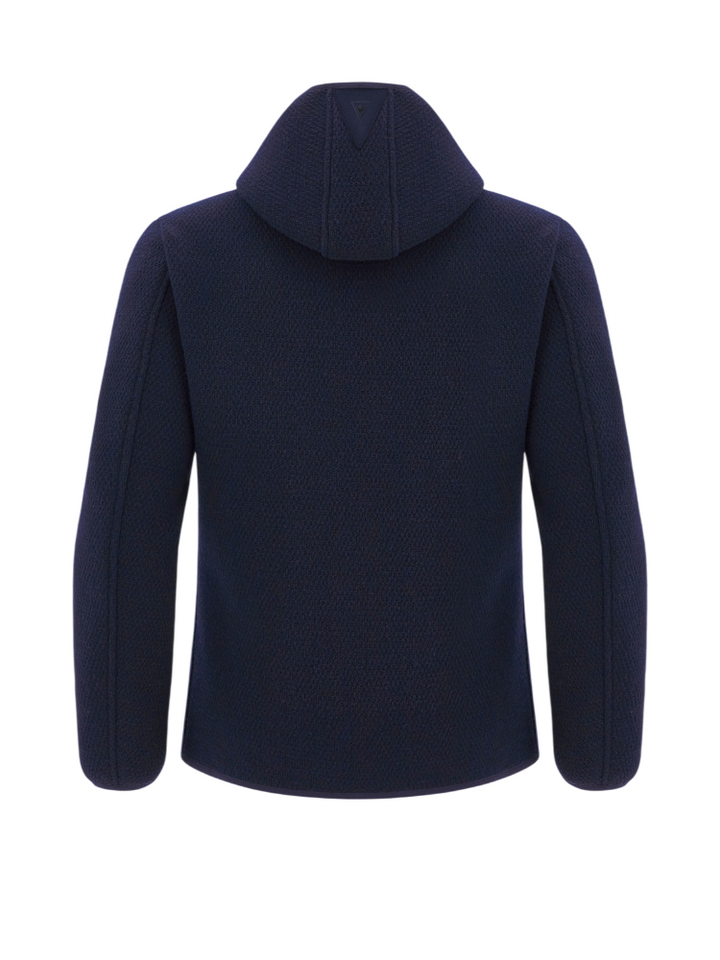 Felpa pesante da uomo blu navy