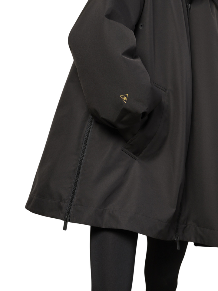 Giacca lunga da donna antipioggia imbottita