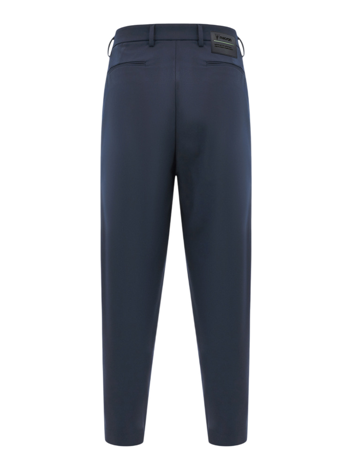 Pantaloni blu tecnici da uomo lunghi