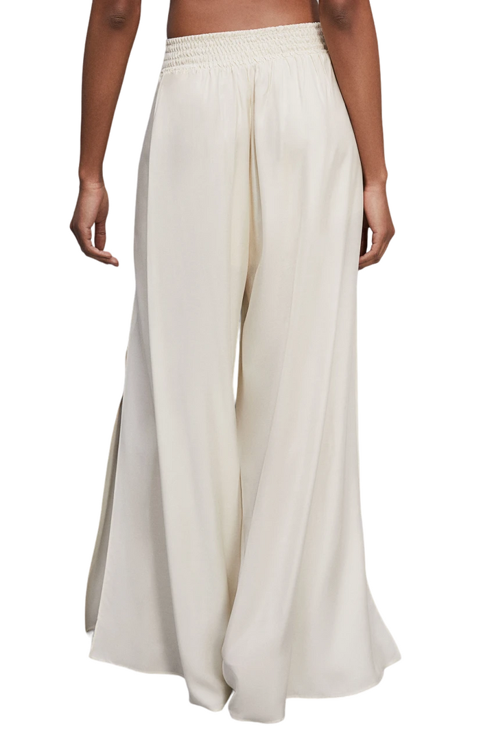 Pantalone a palazzo punto smock