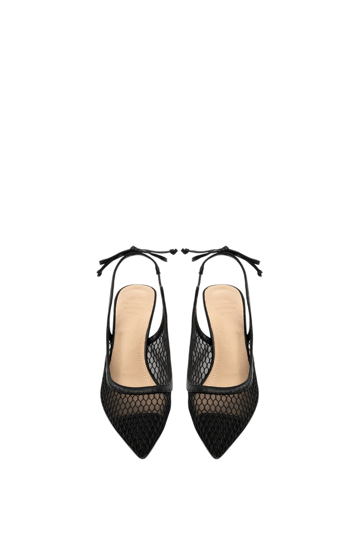 Slingback Dallas nera