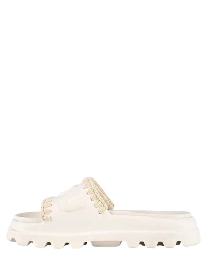 Mou Eva One-Piece Slide Sandali Leggeri con Cuciture