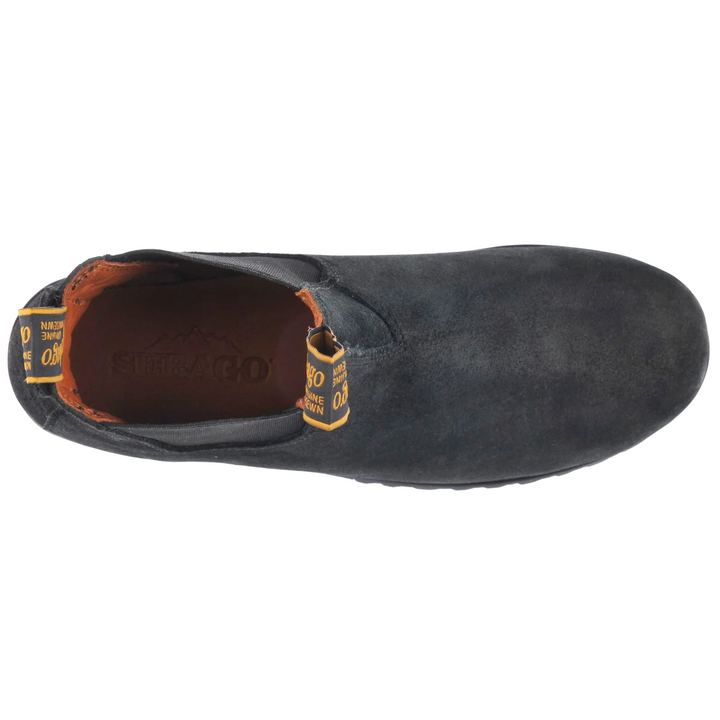 Stivaletti chelsea in suede neri da donna