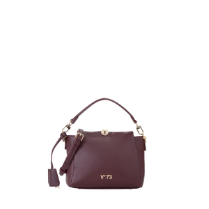 Borsa a secchiello da donna bordeaux