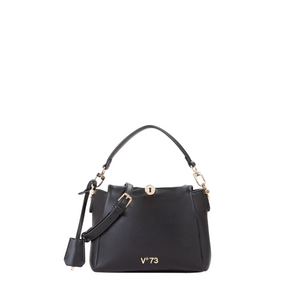 Borsa a secchiello da donna nera