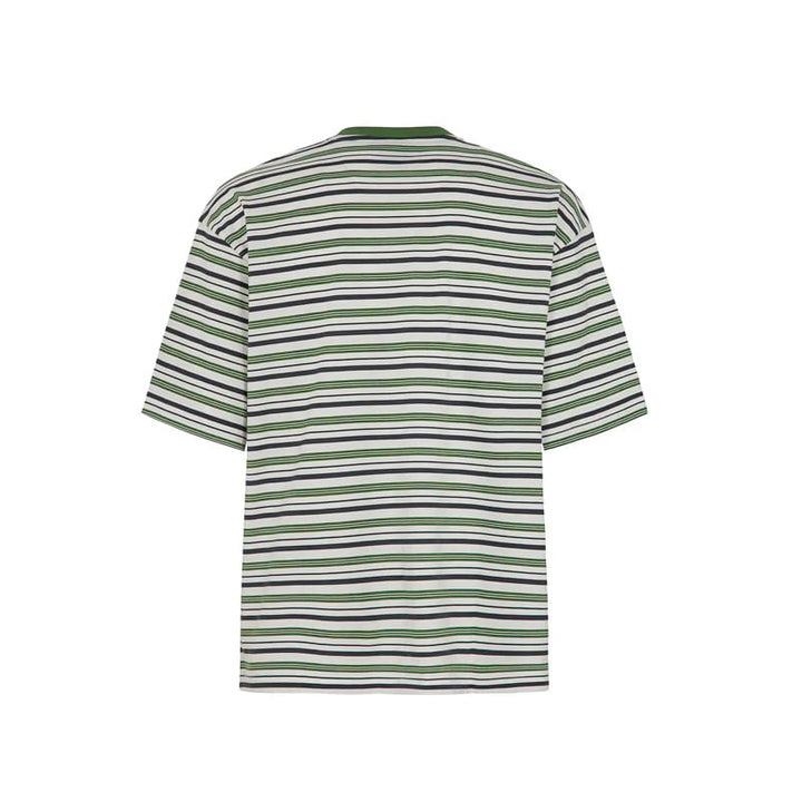 T-shirt oversize a righe