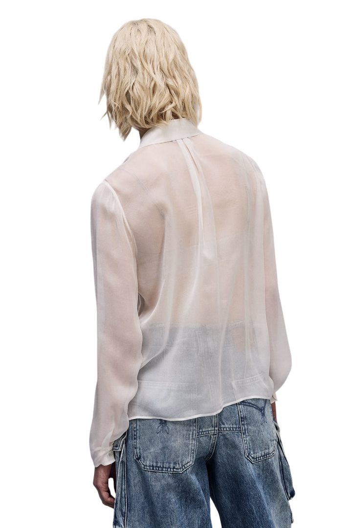 Camicia in voile di seta