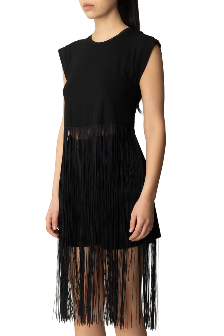 Top Bustier con frange