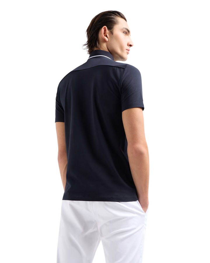 Polo in piquet con logo