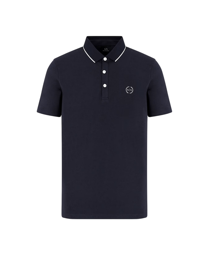 Polo in piquet con logo