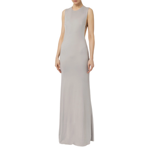 Abito red carpet con schiena scoperta