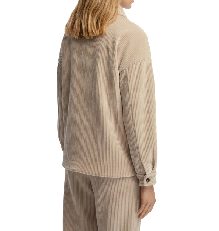 Camicia over da donna in velluto