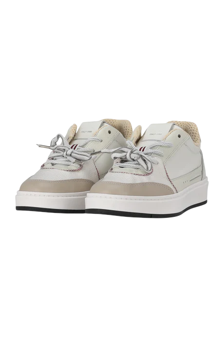 Sneakers da uomo bianche e beig