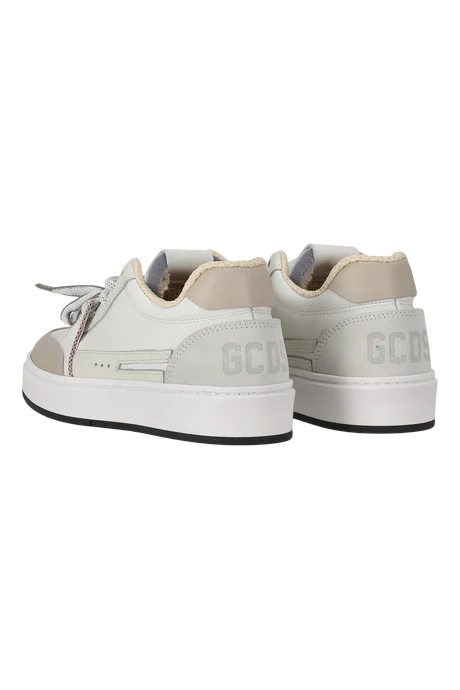 Sneakers da uomo bianche e beig