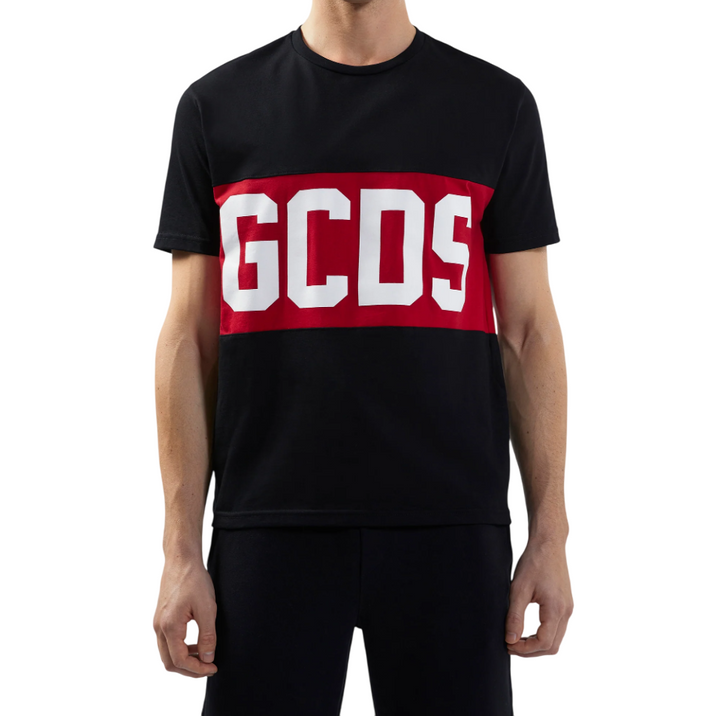 T-shirt da uomo regular band con logo