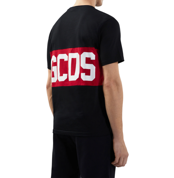 T-shirt da uomo regular band con logo