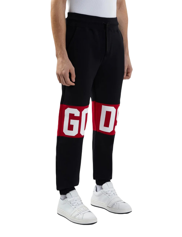 GCDS
Pantaloni tuta uomo in cotone con maxi logo