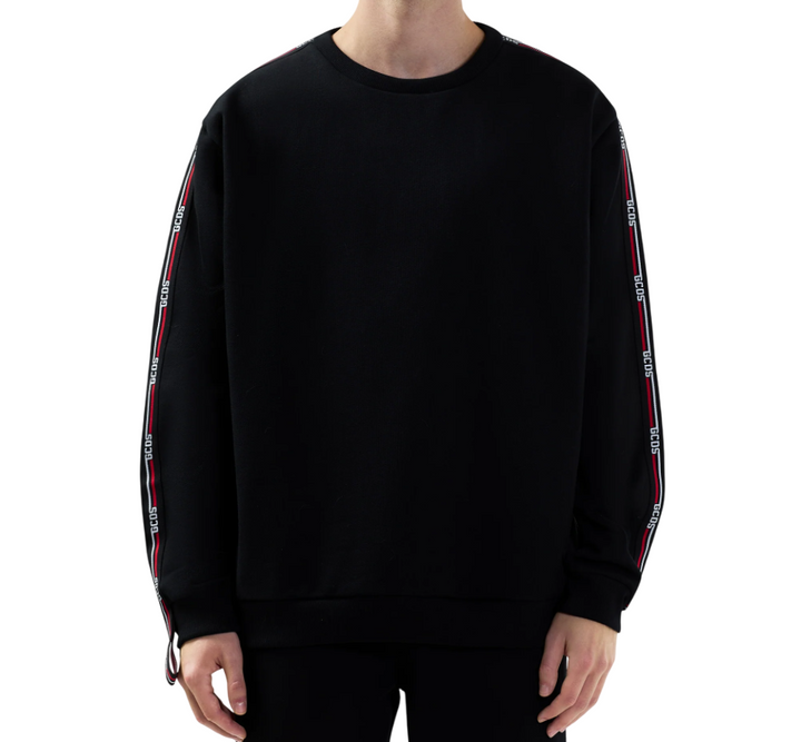 Felpa da uomo girocollo con logo