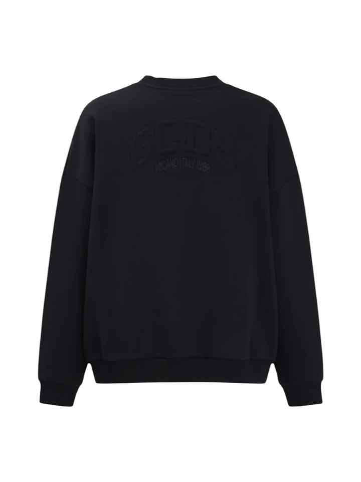 Felpa da uomo con logo tono su tono