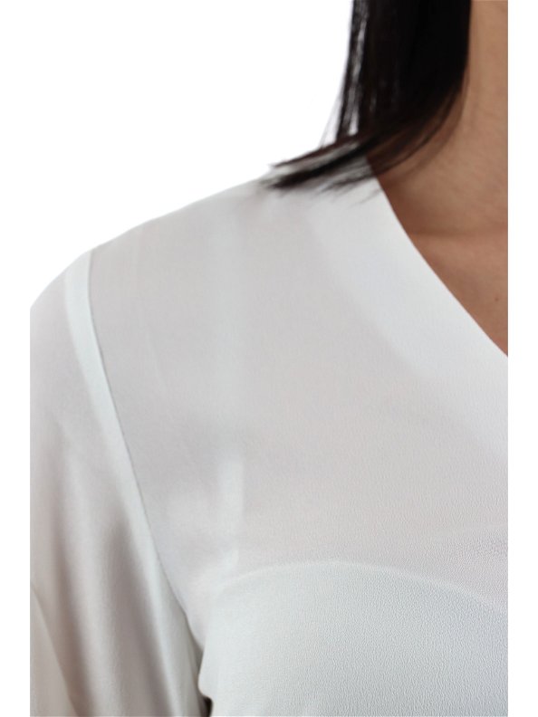 Blusa in crepe Bacini