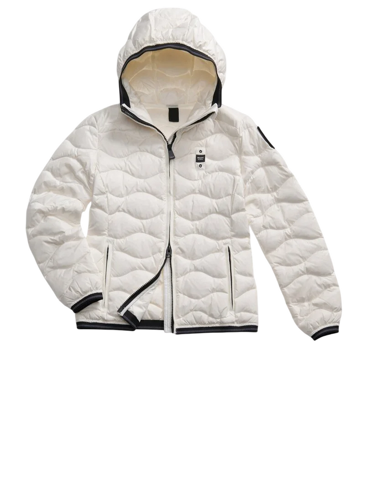 Piumino da donna ad onde Camelia