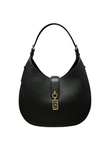 Borsa hobo da donna nera – Borsa morbida a spalla elegante e casual chic
