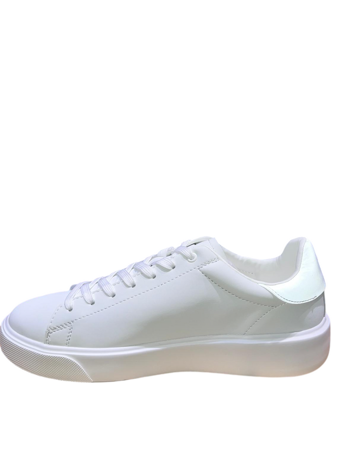 Sneakers da uomo total white