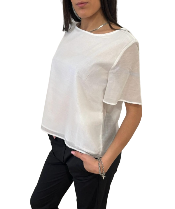 Blusa in mussola Burano