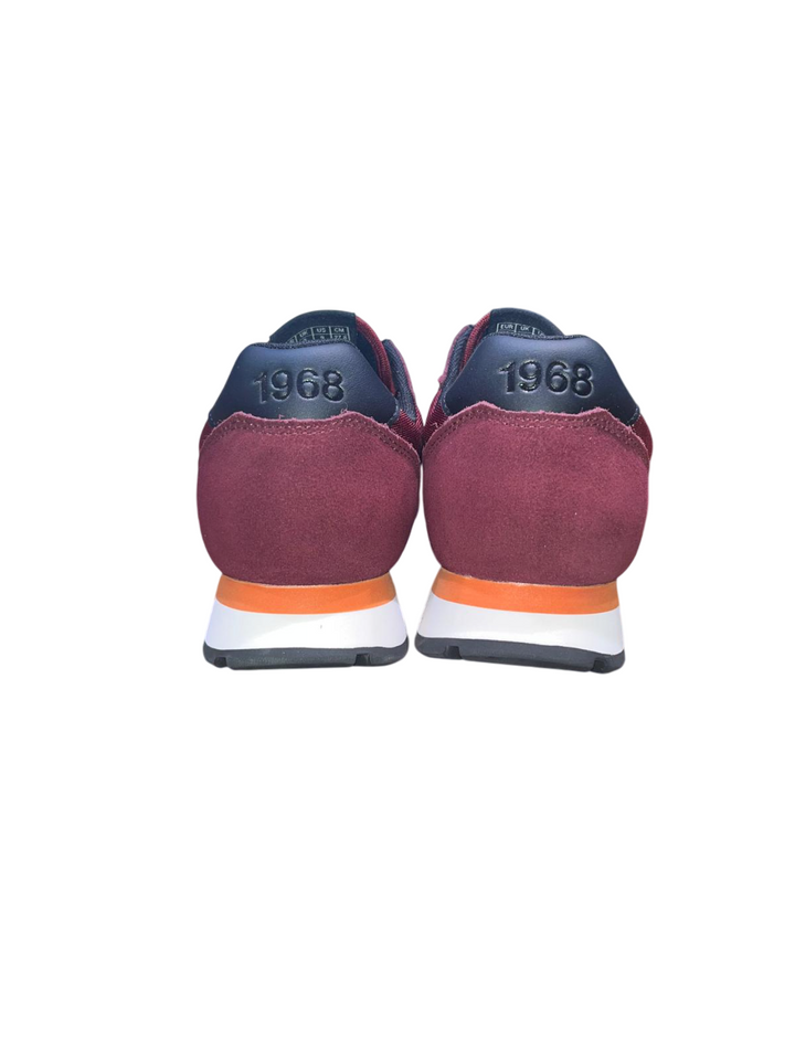 Sneakers da uomo bordeaux