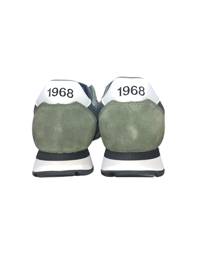 Sneakers da uomo verde militare