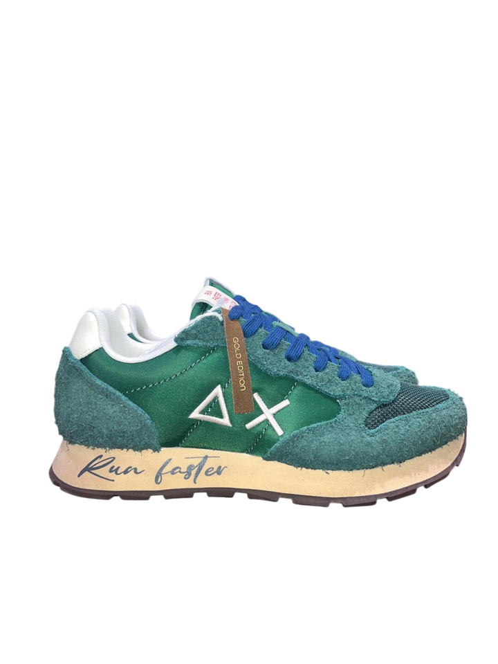 Sneakers da uomo verde scuro