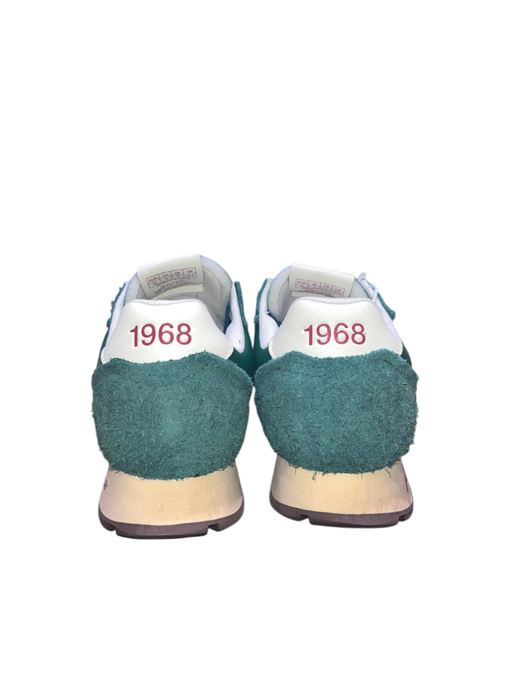 Sneakers da uomo verde scuro