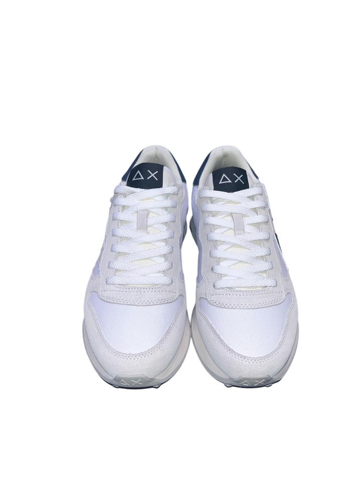 Sneakers da uomo bianche e grigie