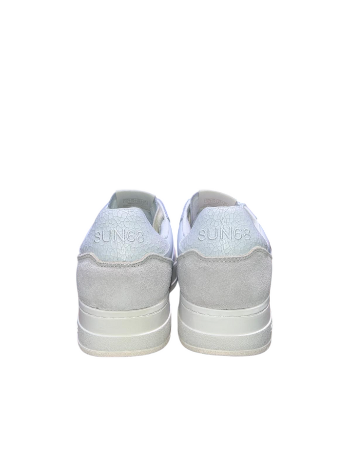 Sneakers da uomo bianche-beige
