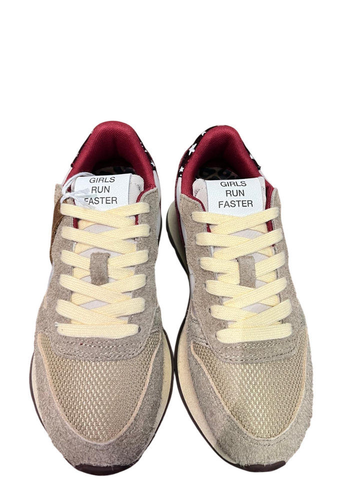 Sneakers da donna bordeaux