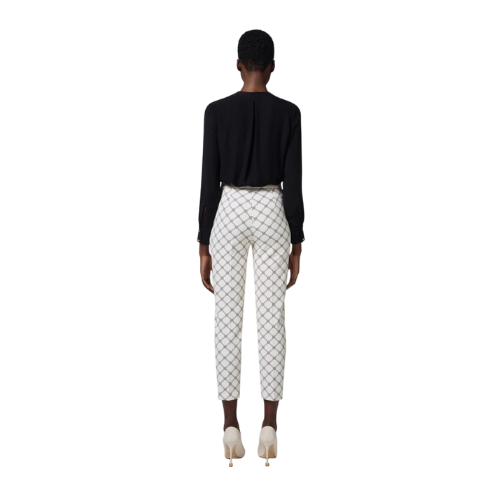 Blusa da donna in georgette con lacci