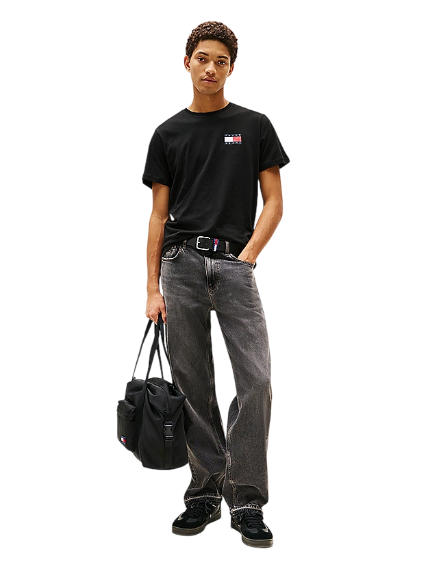 T-shirt slim fit con logo