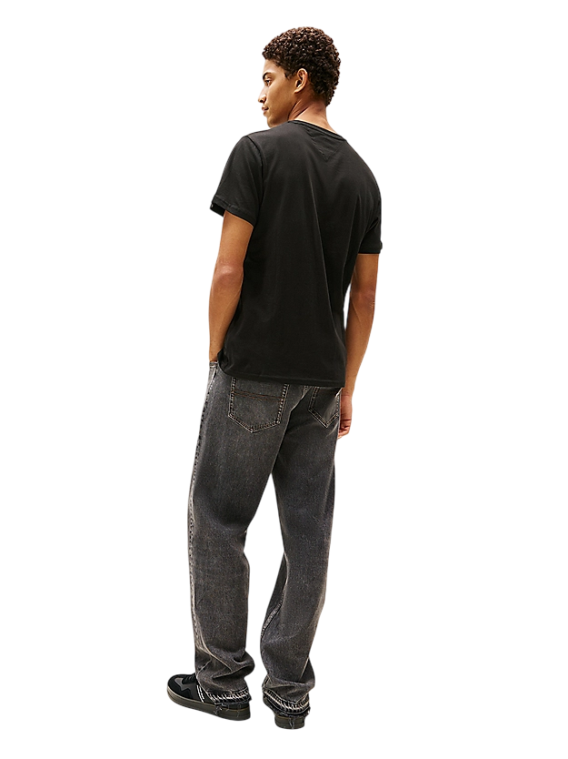 T-shirt slim fit con logo
