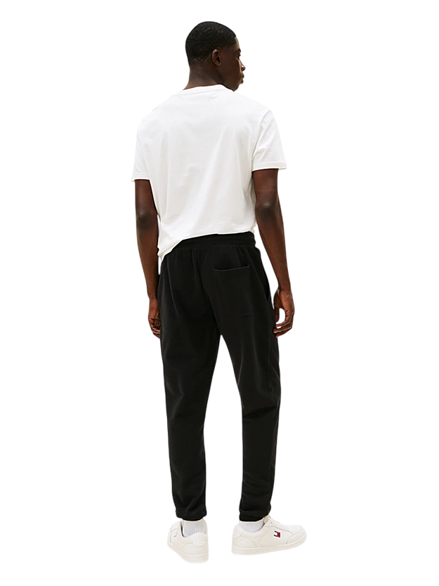 Joggers slim fit in spugna con logo