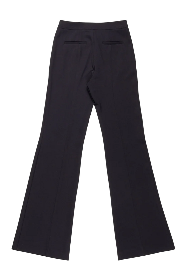 Pantaloni a zampa da donna navy blue