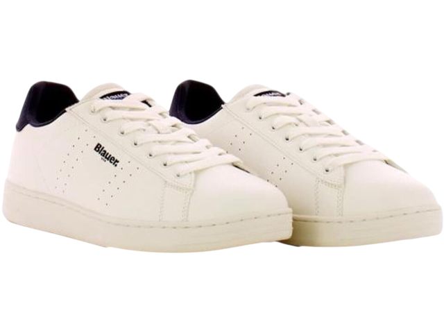 Blauer Sneaker Bianco Marina